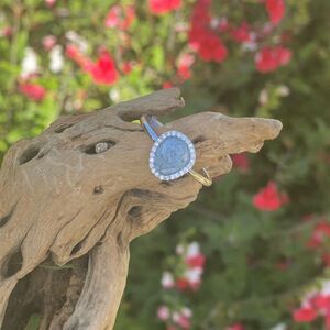 925 Sterling silver CZ ring